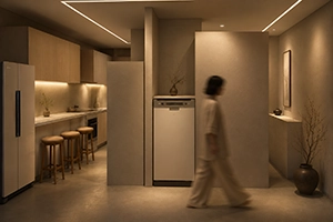 render iluminacion cocina
