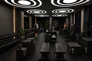 iluminacion cajillos GYM