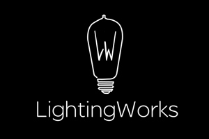 este es el logotipo de LightingWorks