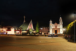 infografia iluminacion plaza atlacomulco